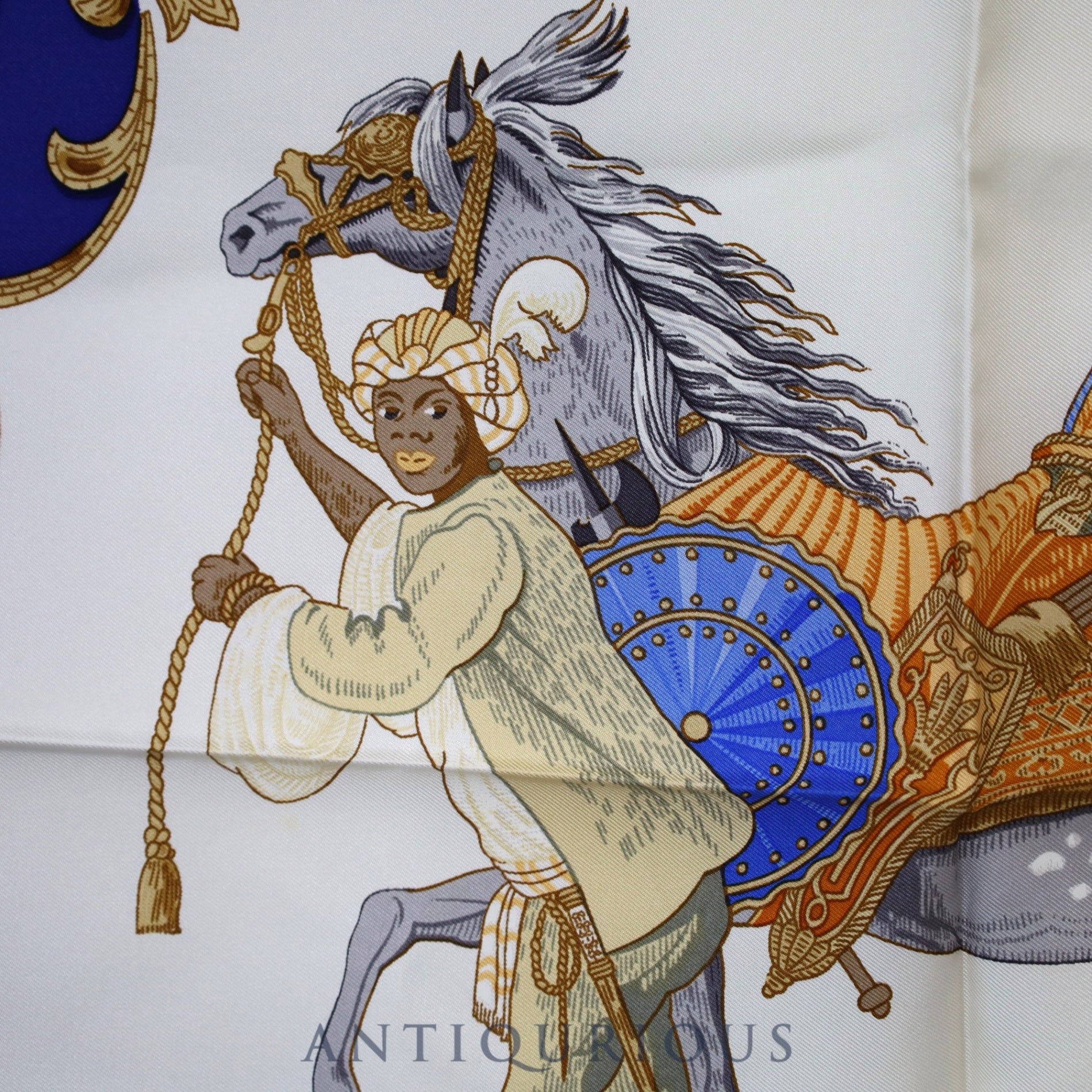 エルメス スカーフ カレ90 トルコの馬 SILK100% | 東京銀座の