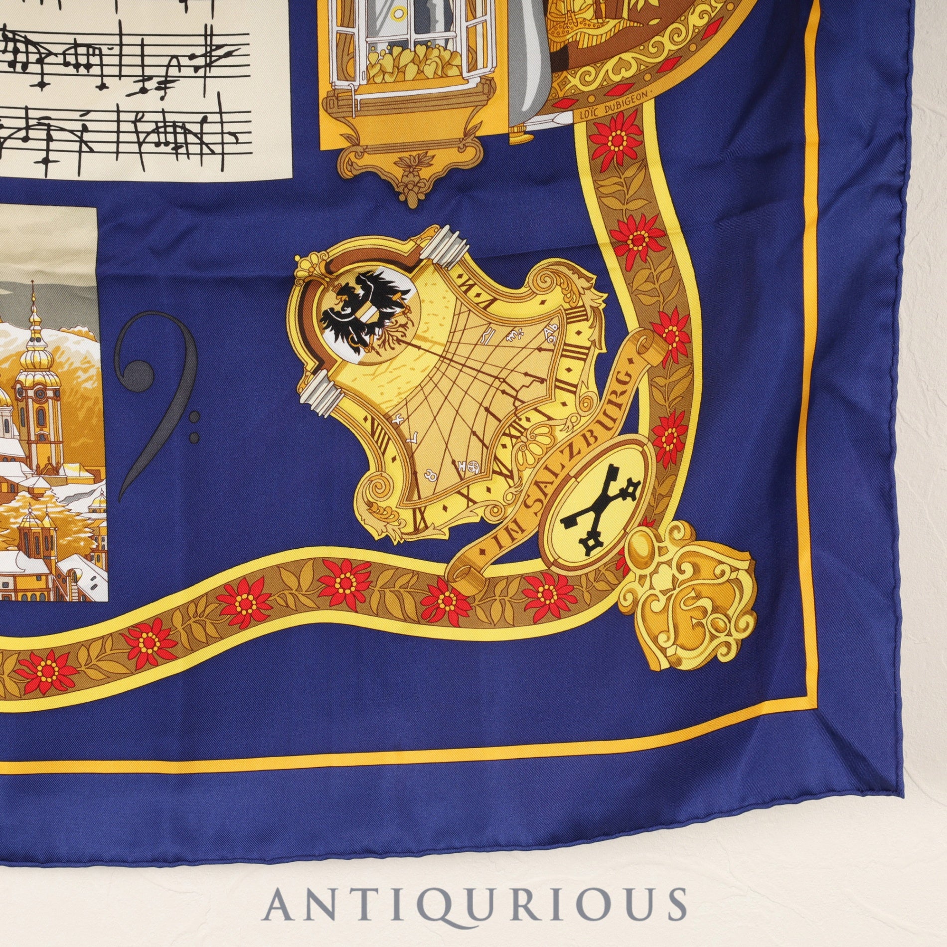 エルメス スカーフ カレ90 ザルツブルグにて SILK100% | 東京銀座の