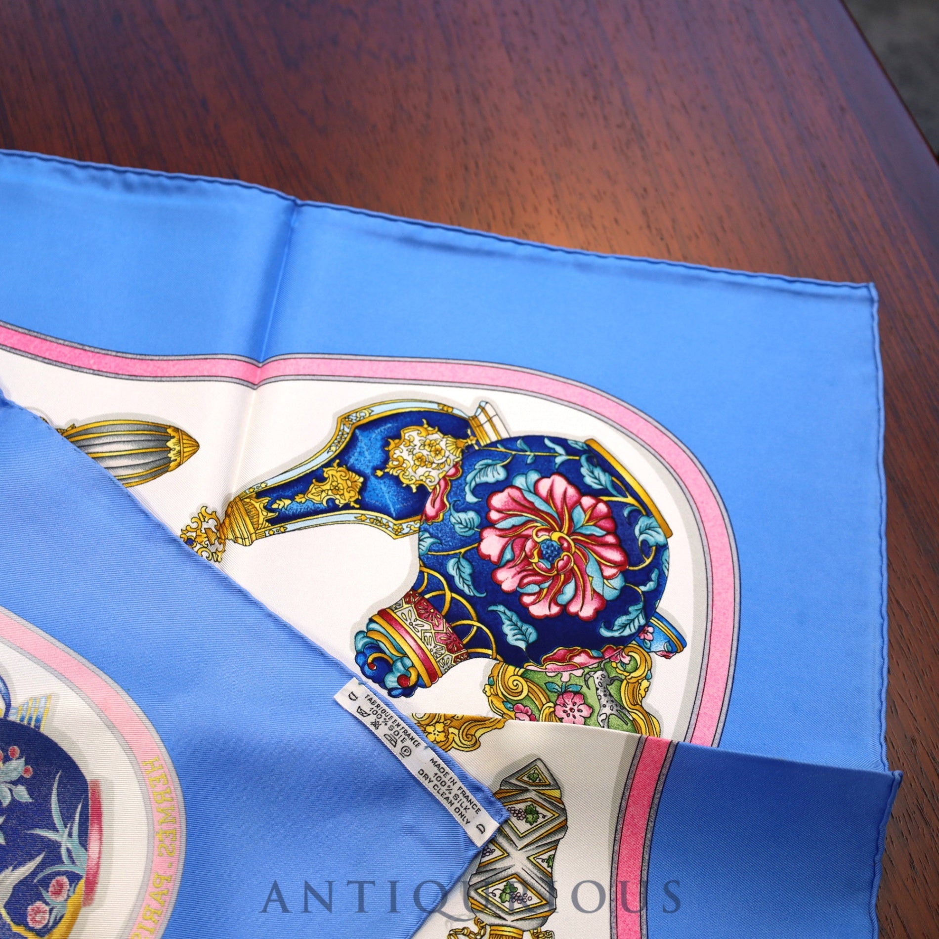 エルメス スカーフ カレ90 香水瓶 SILK100% | 東京銀座のヴィンテージ