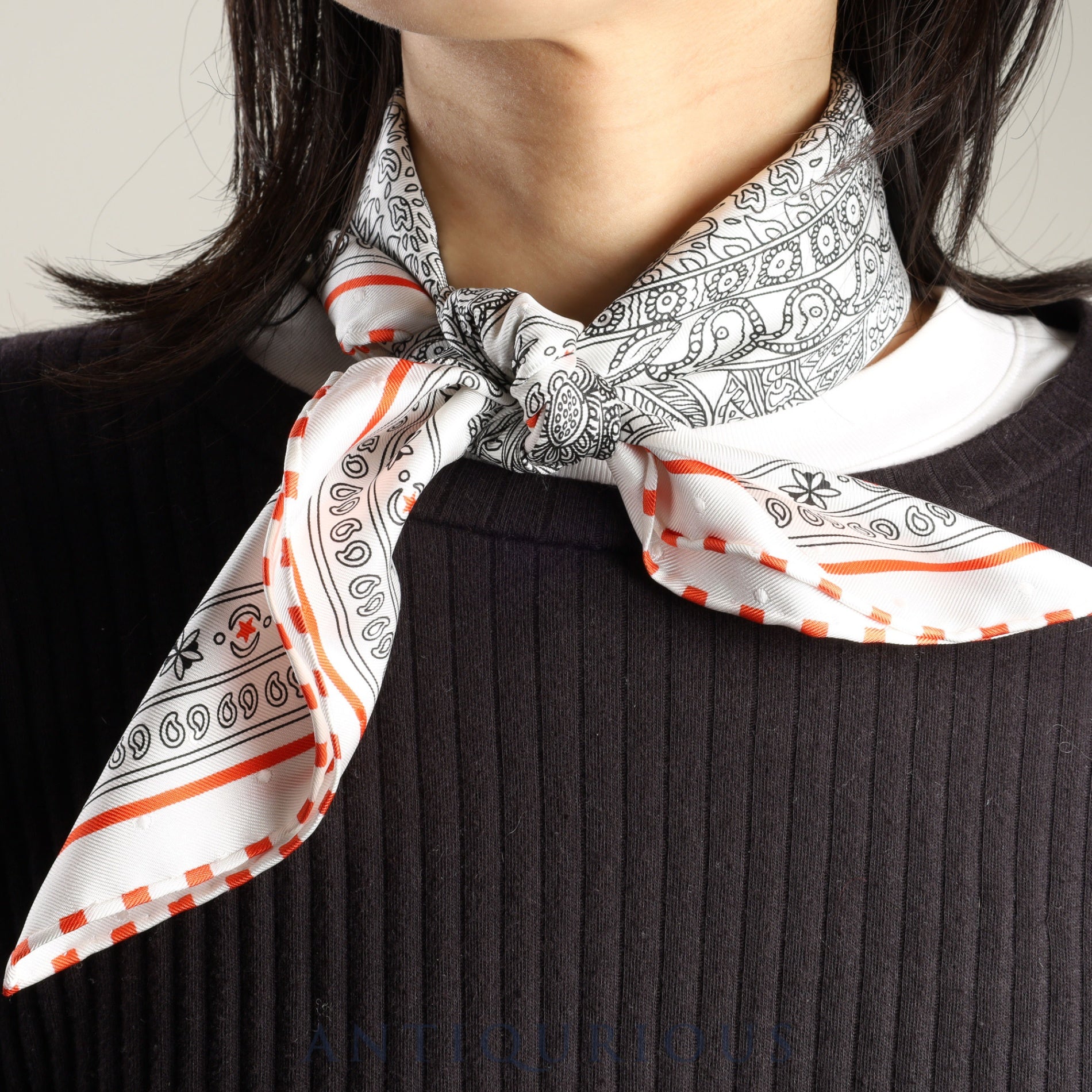 エルメス スカーフ カレ55 マハラニの庭 SILK100％ | 東京銀座の