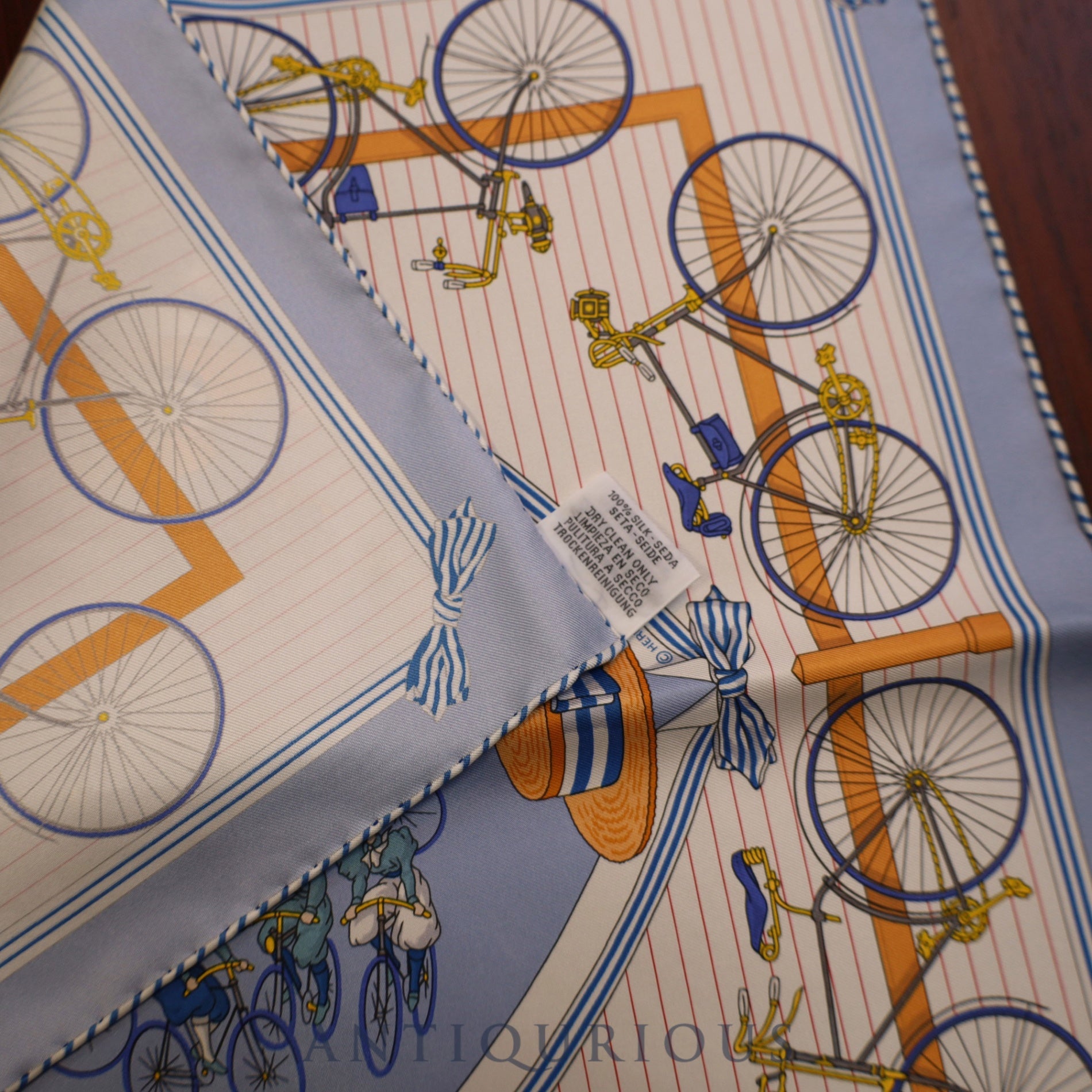 エルメス スカーフ カレ45 自転車 SILK100% 箱 | 東京銀座の