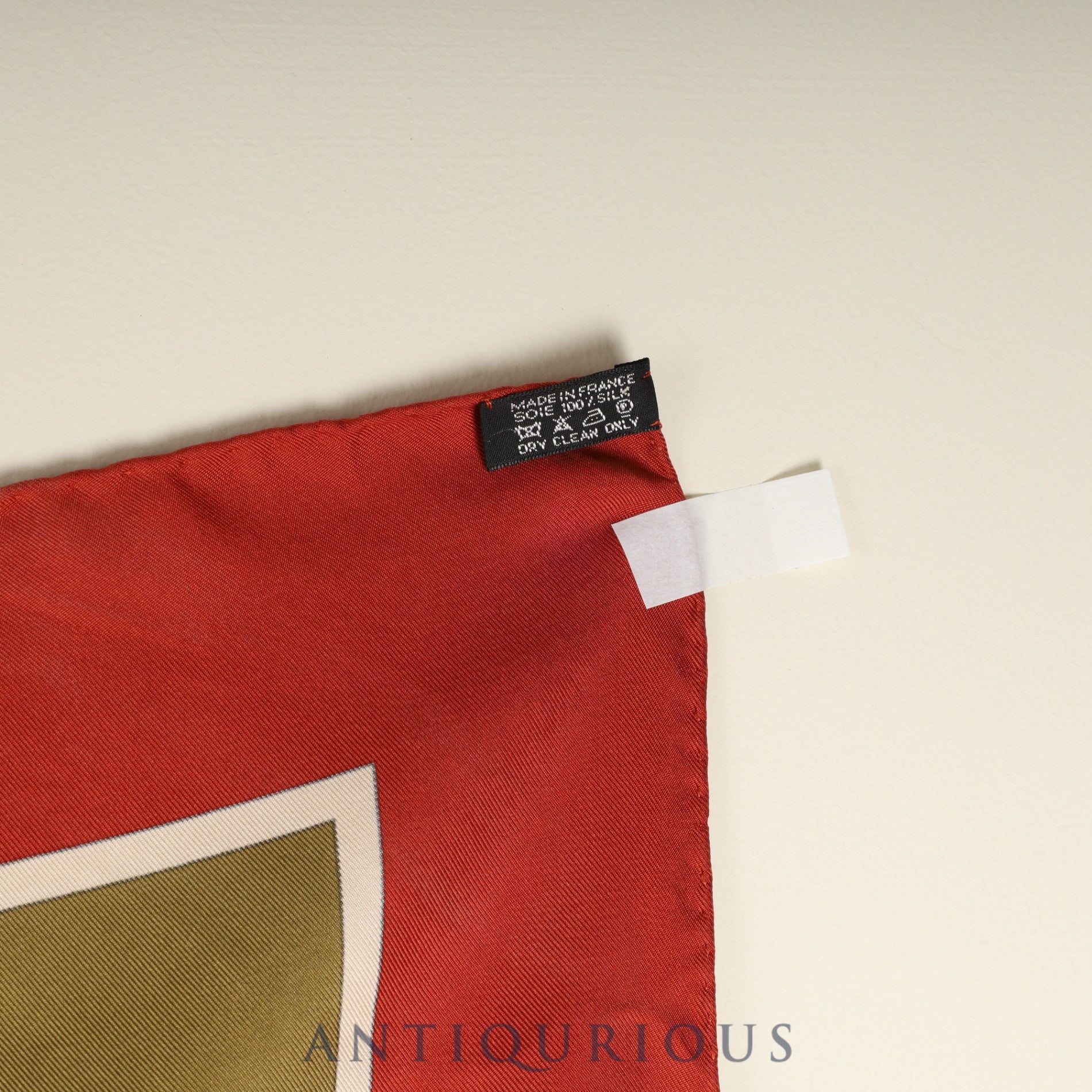 エルメス スカーフ カレ90 MECANIQUE DU TEMPS 時の仕掛け SILK100