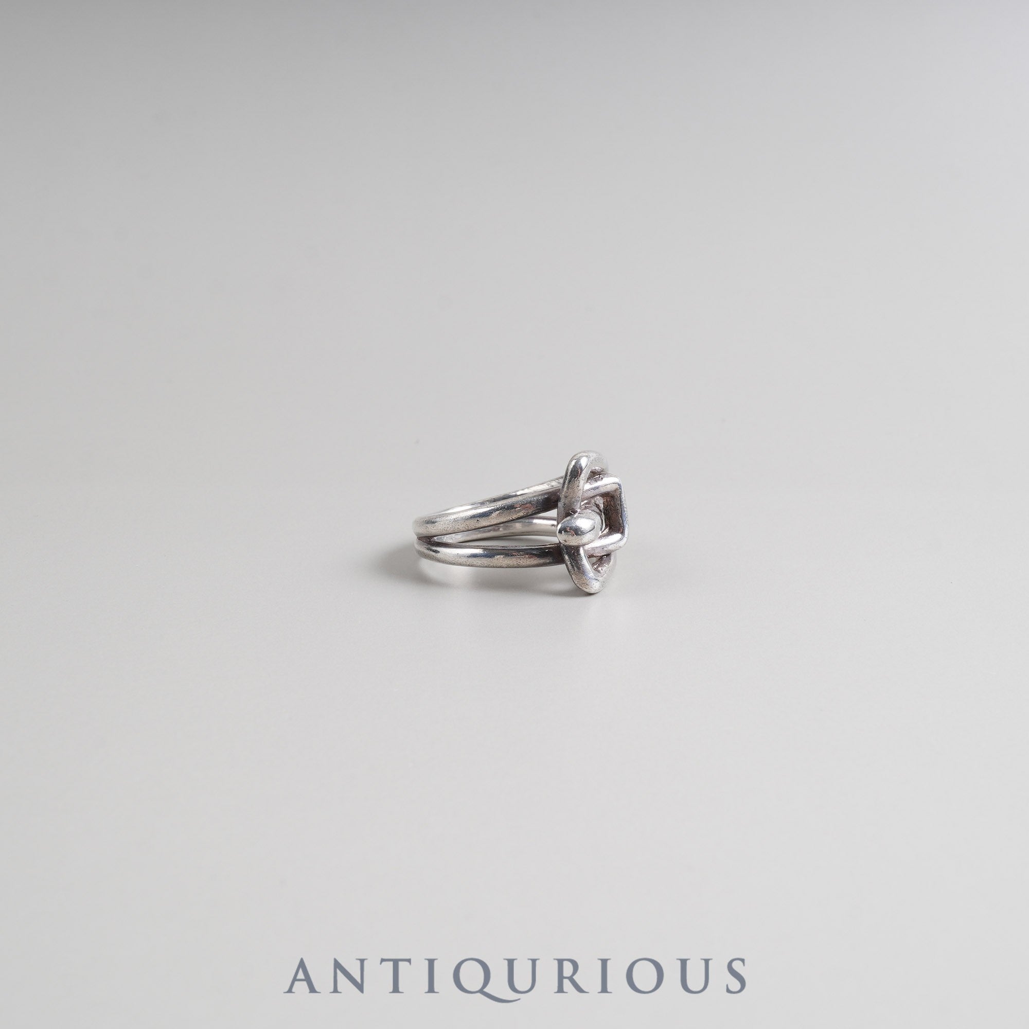 エルメス リング ヴィンテージ ベルトモチーフ スターリングシルバー