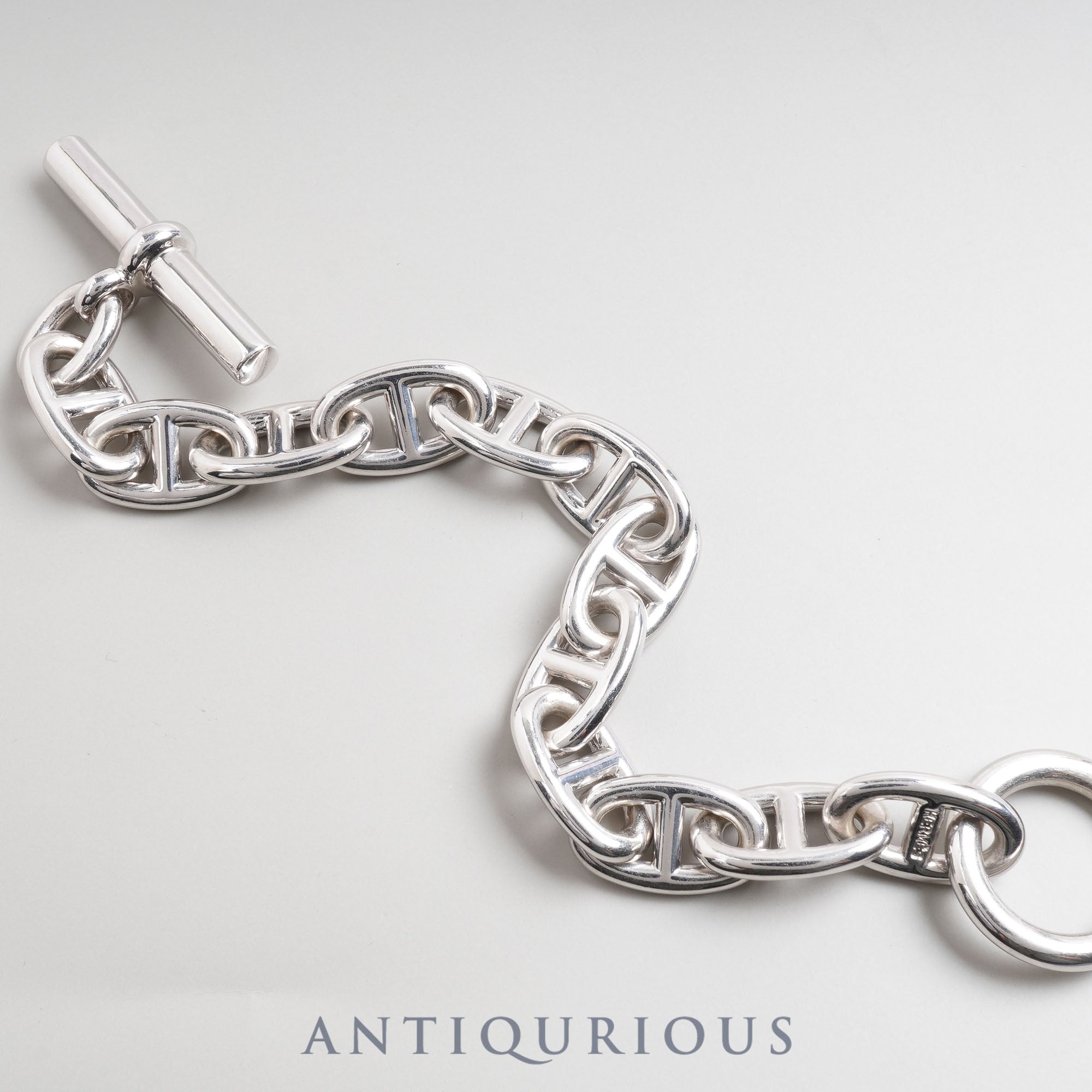 エルメス ブレスレット シェーヌダンクル TGM 12コマ マルジェラ期