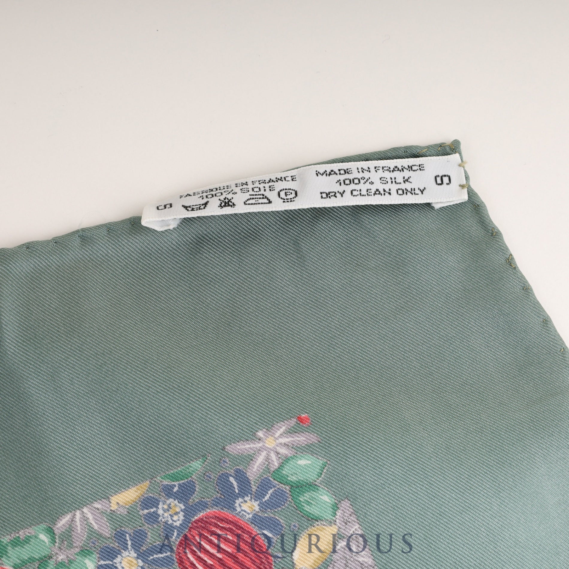 エルメス スカーフ カレ45 総柄 グリーン SILK100％ | 東京銀座の