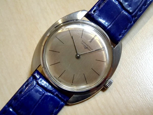 L-2401| ロンジン メンズ 手巻き シルバーダイヤル Cラインケース
