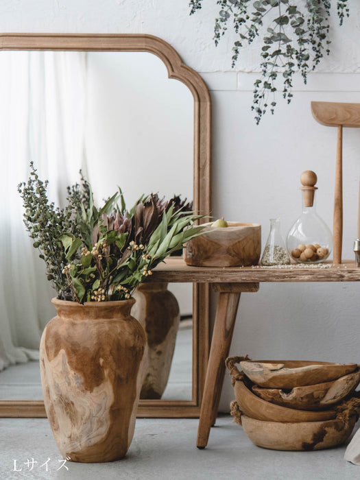 Wood arch ミラー — ANTRY USE ONLY GENUINE