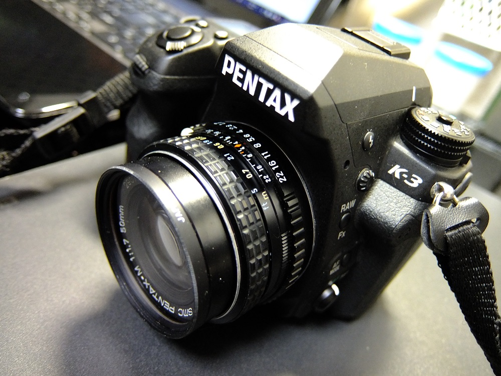 Pentax SMC-M 50mm F/1.7 with K-3 - とるなら