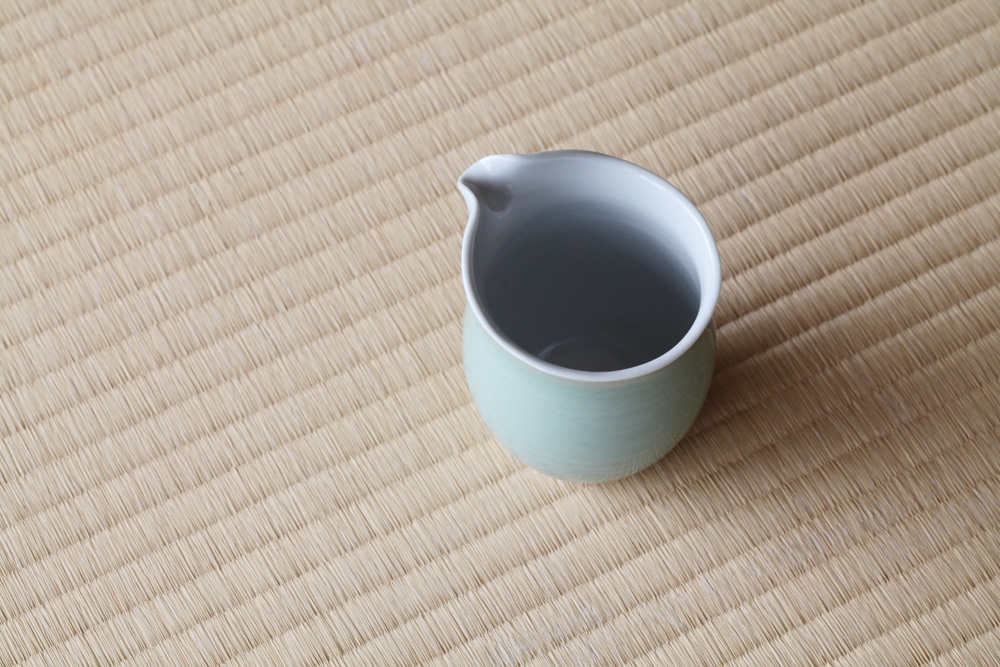 湯冷し 青磁 L｜朝日焼 〜京都・宇治の茶陶 遠州七窯〜