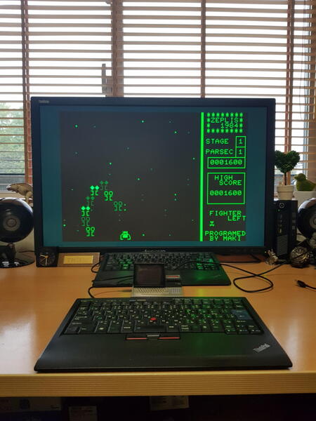 ASCII.jp：約40年前のシャープ「MZ-80C」の超小型レプリカPCを衝動買い