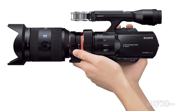 フルサイズCMOSハンディカム『NEX-VG900』発表 Aマウントも使える
