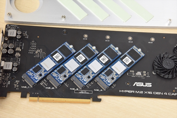 M.2 SSDを手軽に4枚増設！Gen 4対応拡張カード「HYPER M.2 X16 GEN 4