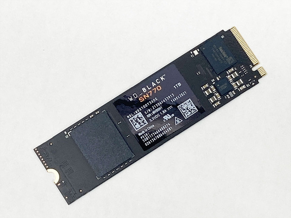 ASCII.jp：自社製コントローラーになったWD_BLACK SN770 NVMe SSDは