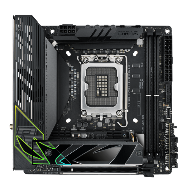ASCII.jp：ASUS、Z790チップセット搭載マザーボード「ROG STRIX Z790-I