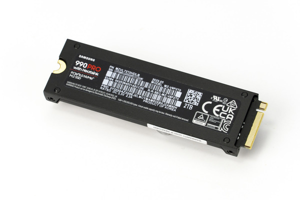 ASCII.jp：Samsung 990 PRO with Heatsink 2TBの挙動をPS5で確認 (1/2)