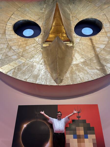 ASCII.jp：大阪・万博記念公園に、太陽の塔の初代「黄金の顔」が31年