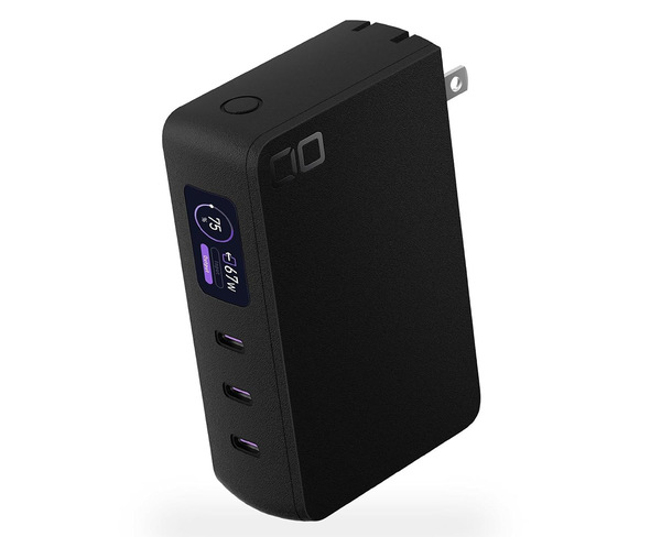 ASCII.jp：CIO、67W充電のACアダプターと10000mAhのモバイルバッテリー