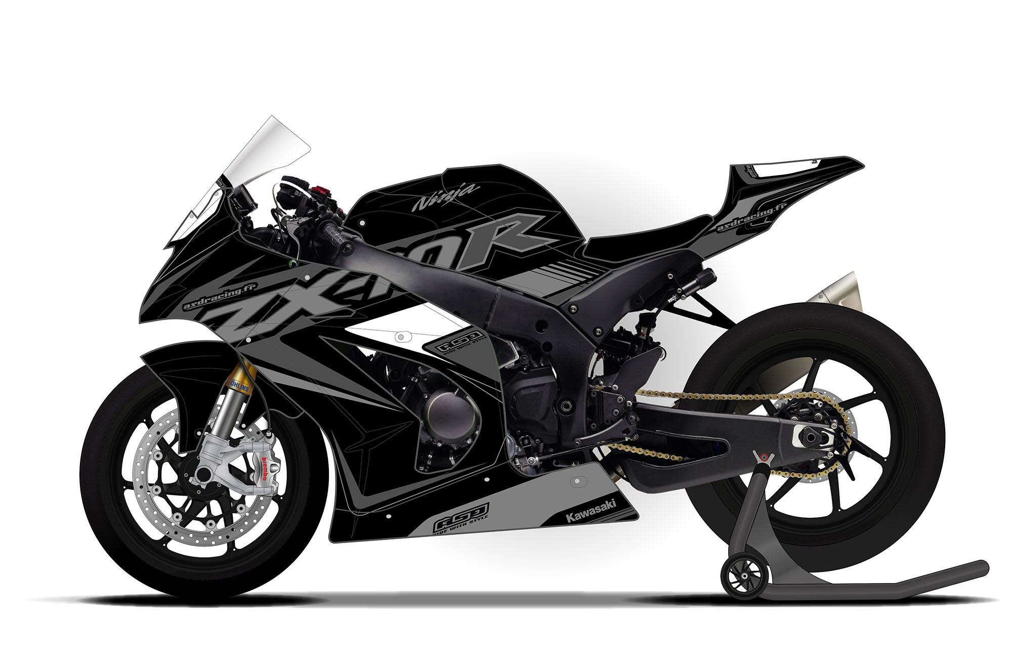 Kawasaki ZX-10R 2011/15 D2 | ASD Racing