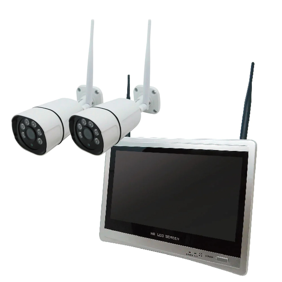 SEC-W-ML2CH | 12.5インチLCDモニター搭載HDD録画機＆配線不要な