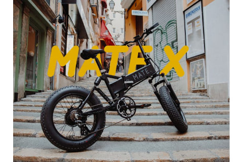 折りたたみ式アシスト自転車「MATE X」のクラウドファンディング。日本