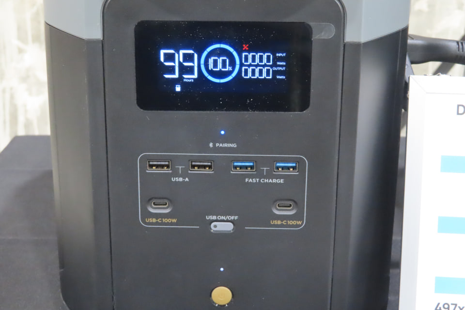 2048Whのポータブル電源「EcoFlow DELTA 2 Max」登場、早割セールも