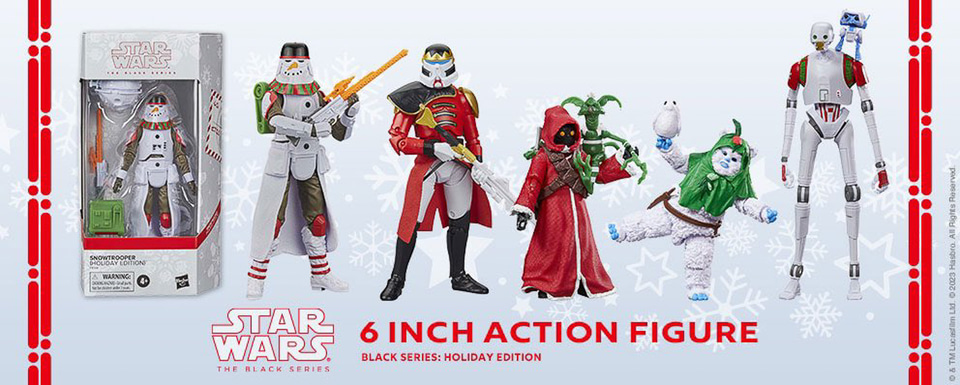 ホリデー仕様の「スター・ウォーズ」フィギュアがかわいすぎ！ マウス