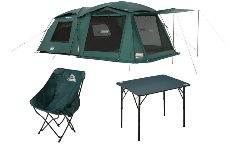 コールマン、ガソリンランタン“モスグリーン色”を使った限定モデル3種