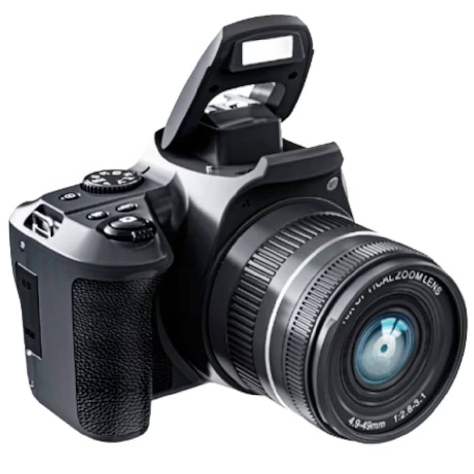 ドンキ情熱価格「一眼風デジタルカメラ Optical 10」。光学10倍ズーム