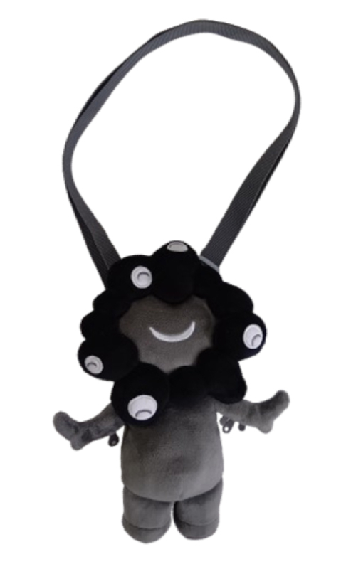 黒ミャクミャクぬいぐるみ、万博会場内ストア限定で新登場。お手玉風