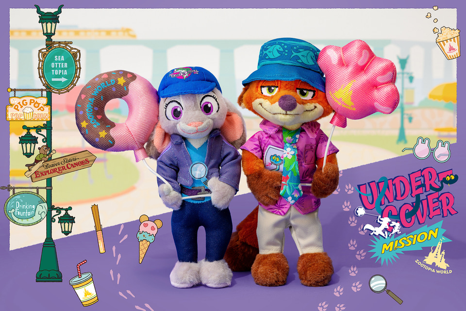 映画「ズートピア2」連動、ニクジュディコーデできる限定グッズ発売