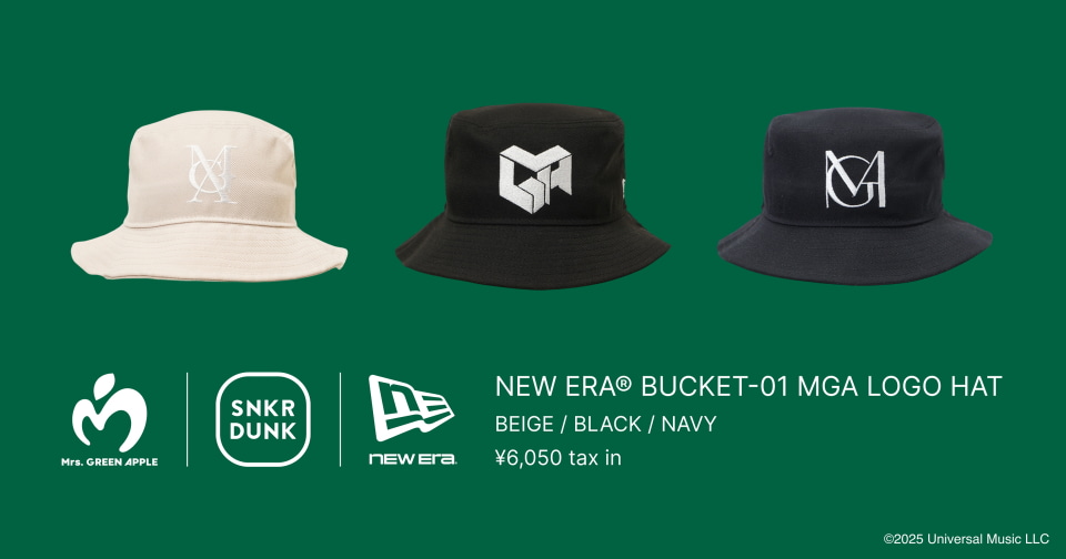 ミセス10周年×ニューエラ、コラボキャップ・ハットを抽選販売