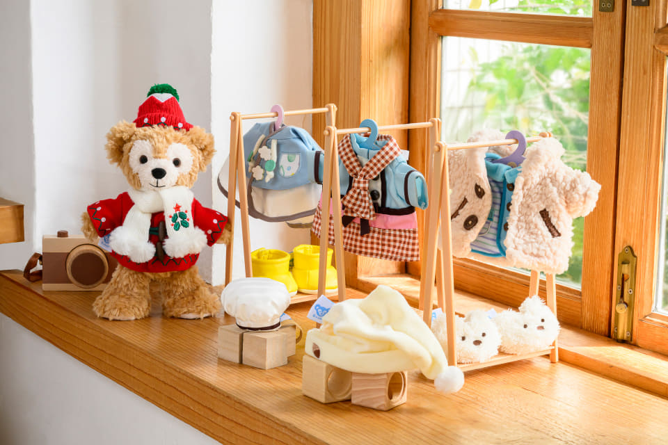 ダッフィーフレンズ20周年 ポージープラッシー リーナ・ベル バケパ