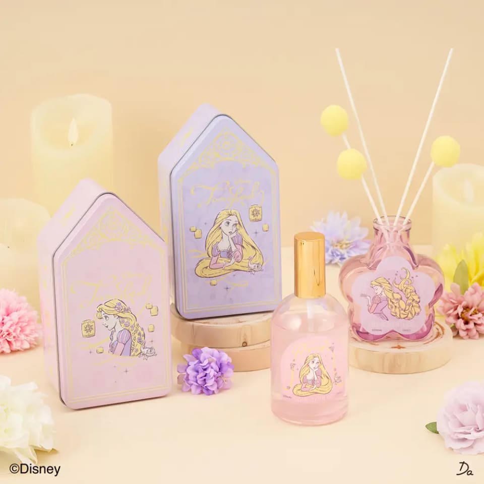 THREEPPYから「ラプンツェル」新作。収納ポーチチャーム付きエコバッグ