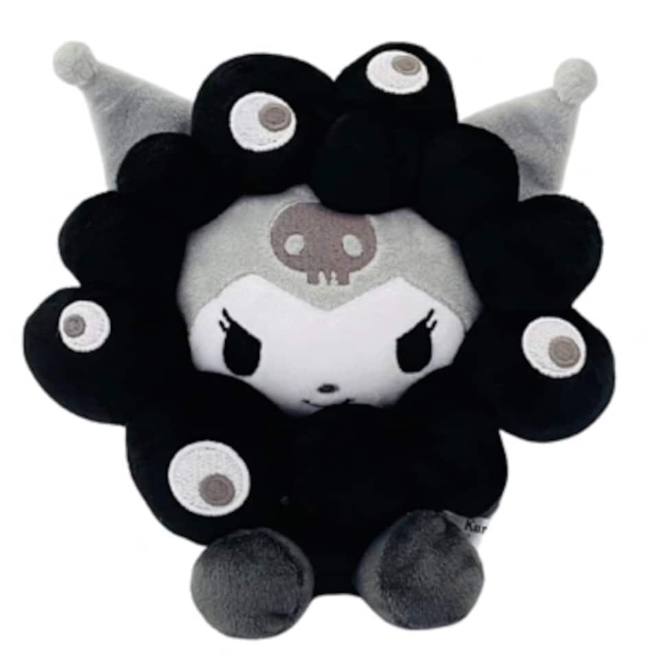 サンリオ×黒ミャクミャクぬいぐるみ、特設サイトで受注販売！ 全7