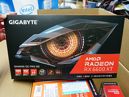 GIGABYTEのRadeon RX 6600 XTは3製品、いずれも3連ファン仕様 - AKIBA