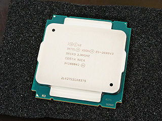 18コア/36スレッドで実売46万円、Xeon E5 v3の最上位が在庫販売中