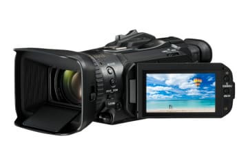キヤノン、4K/60p対応の最上位ビデオカメラ「GX10」。業務用「XF405