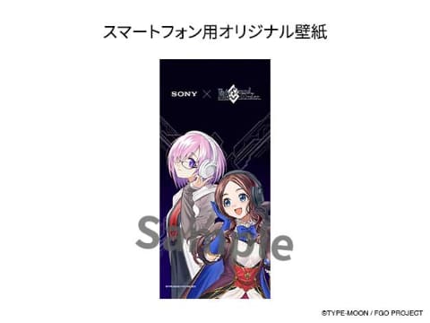 ソニー、「Fate/Grand Order」コラボのヘッドフォンとウォークマン