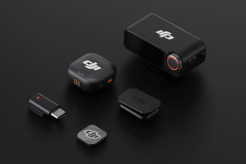 DJI、超軽量ワイヤレスマイク「DJI Mic 3」。声のトーンも調整可能
