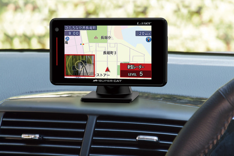 ユピテル、レーザー探知性能が約40％向上したレーザー＆レーダー探知機