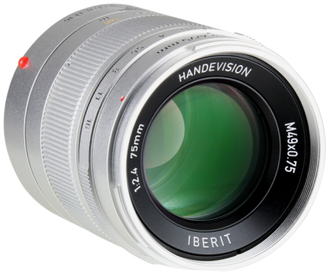 ミラーレス用MFレンズ「IBERIT 50mm f/2.4」「IBERIT 75mm f/2.4