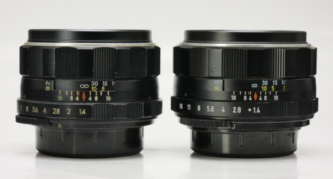 特別企画：D FA☆50mm F1.4発売記念「ペンタックス歴代50mm F1.4レンズ