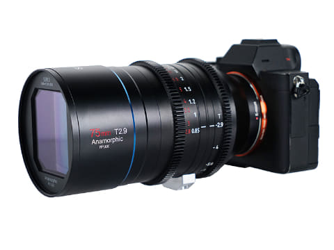 SIRUI、フルサイズ用アナモルフィックレンズ第二弾「75mm T2.9 1.6