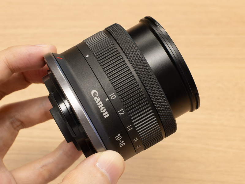 キヤノン、150gのAPS-C用広角ズーム「RF-S10-18mm F4.5-6.3 IS STM