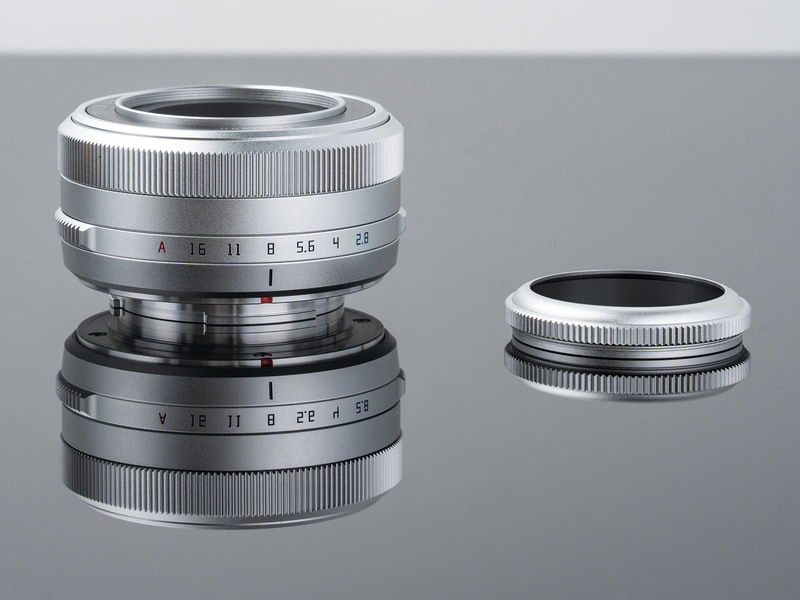 富士フイルムX用「TTArtisan AF 27mm f/2.8」に新色シルバー