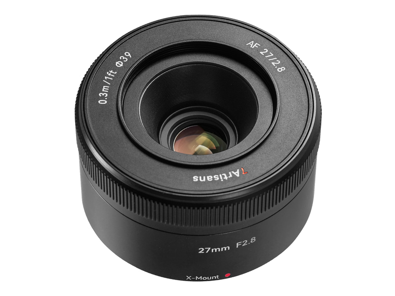 小型軽量のAF単焦点レンズ「7Artisans 27mm F2.8」に富士フイルムX用が