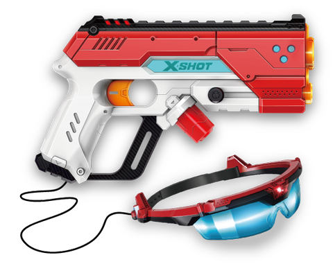 赤外線で安全にサバゲーが楽しめる！ 「エックスショットレーザー360