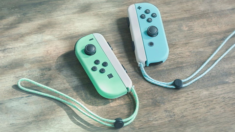任天堂、「あつまれ どうぶつの森」デザインのSwitchドックとJoy-Con