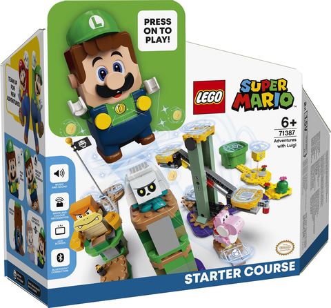 レゴ スーパーマリオ」に待望の「ルイージ」が登場！ スターターセット