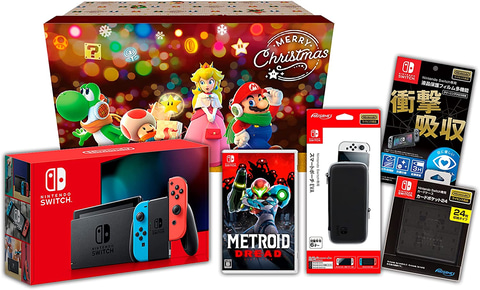 Amazon、Switch本体とソフトやケースをセットにした「ホリデーギフト